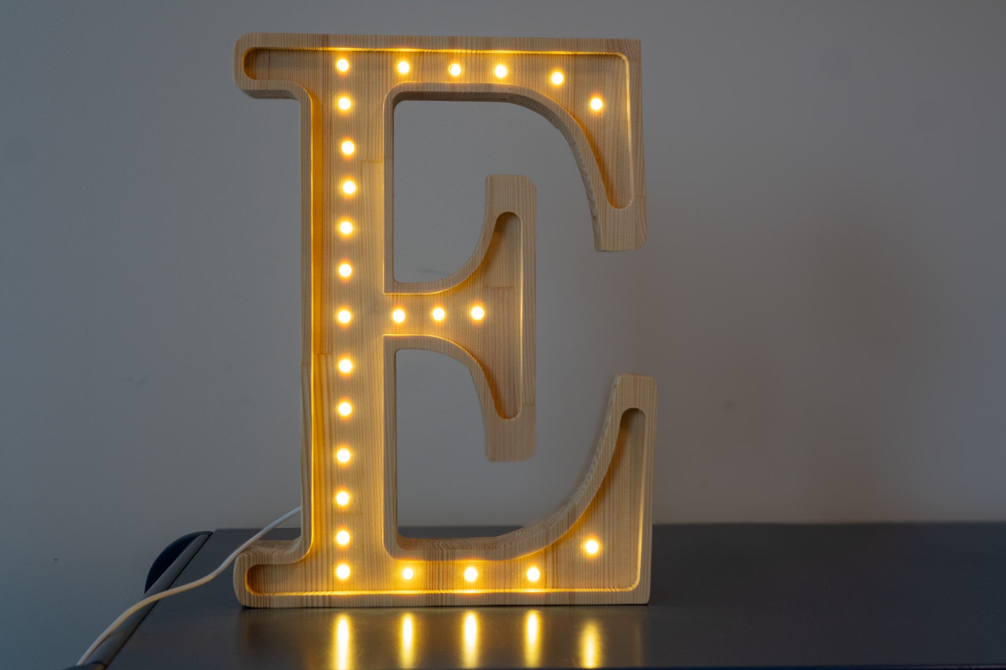 Little Lights E Letter Lamp - 35% off