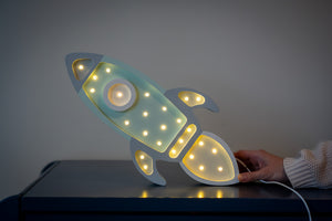 Rocket Ship Lamp - 70% off