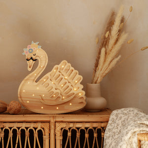Little Lights Swan Lamp
