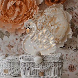Little Lights Swan Lamp