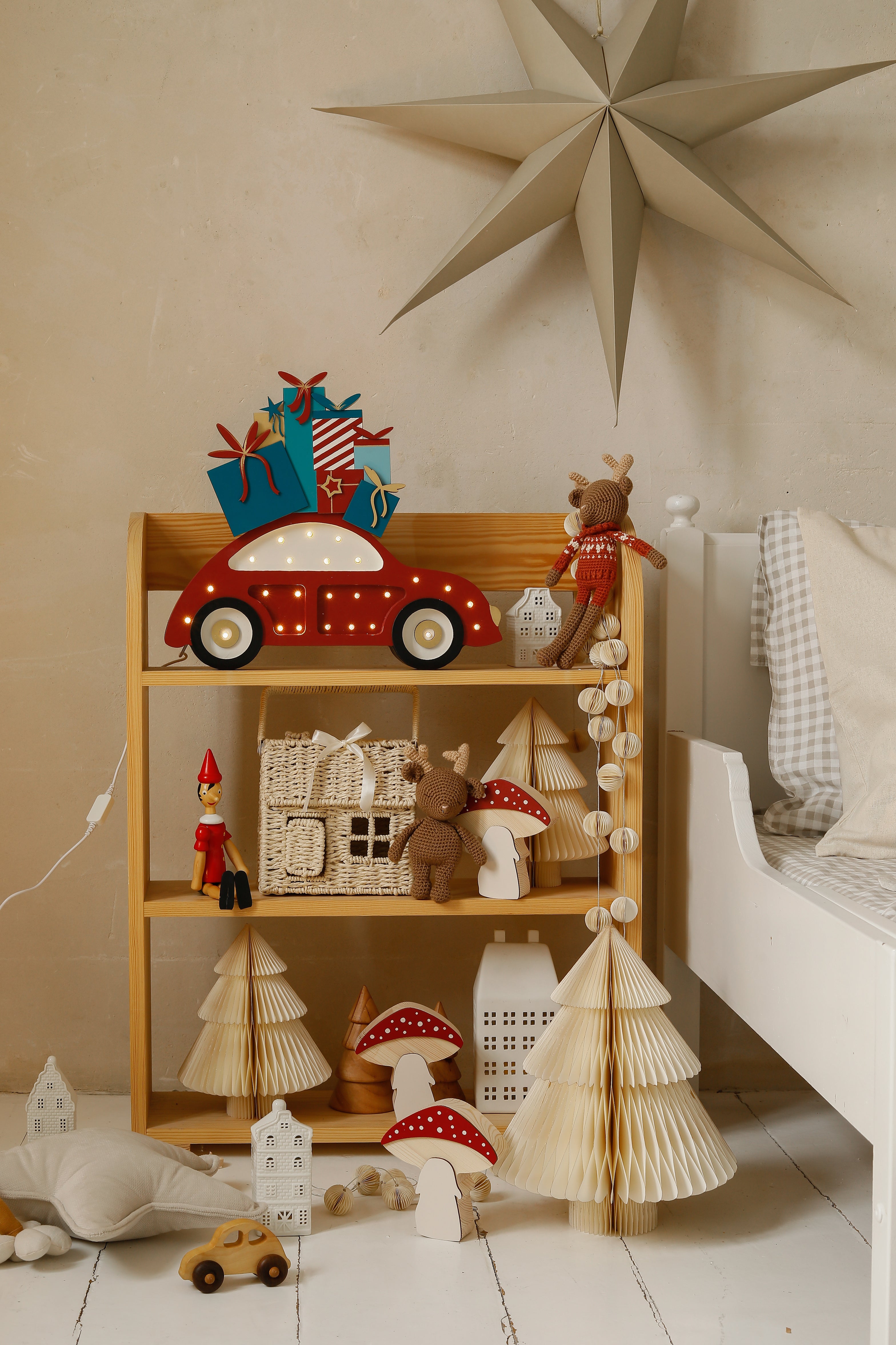 Little Lights Holiday Beetle Car ~ Limited Edition