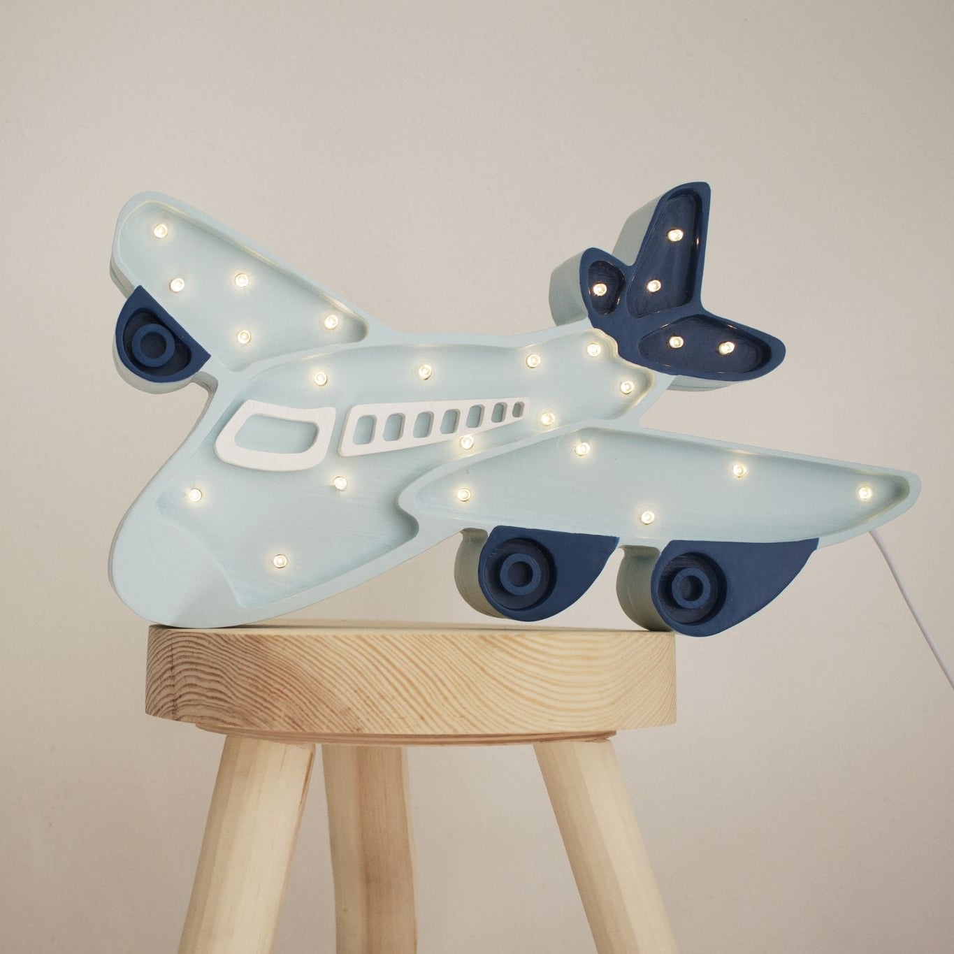 Little Lights Airplane Lamp with Timer – Baby Night Light