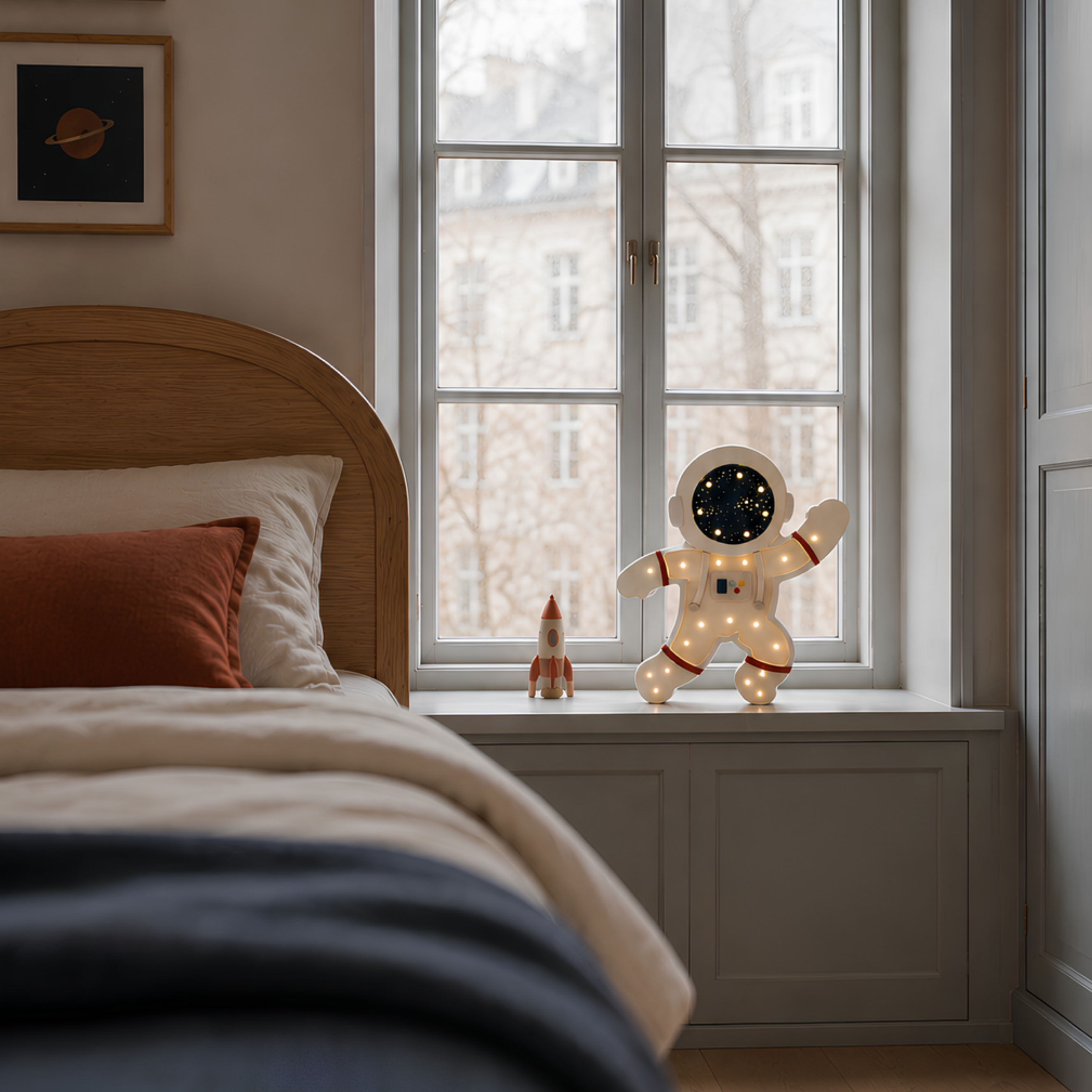 Little Lights Astronaut Lamp perfect for toddler boy
