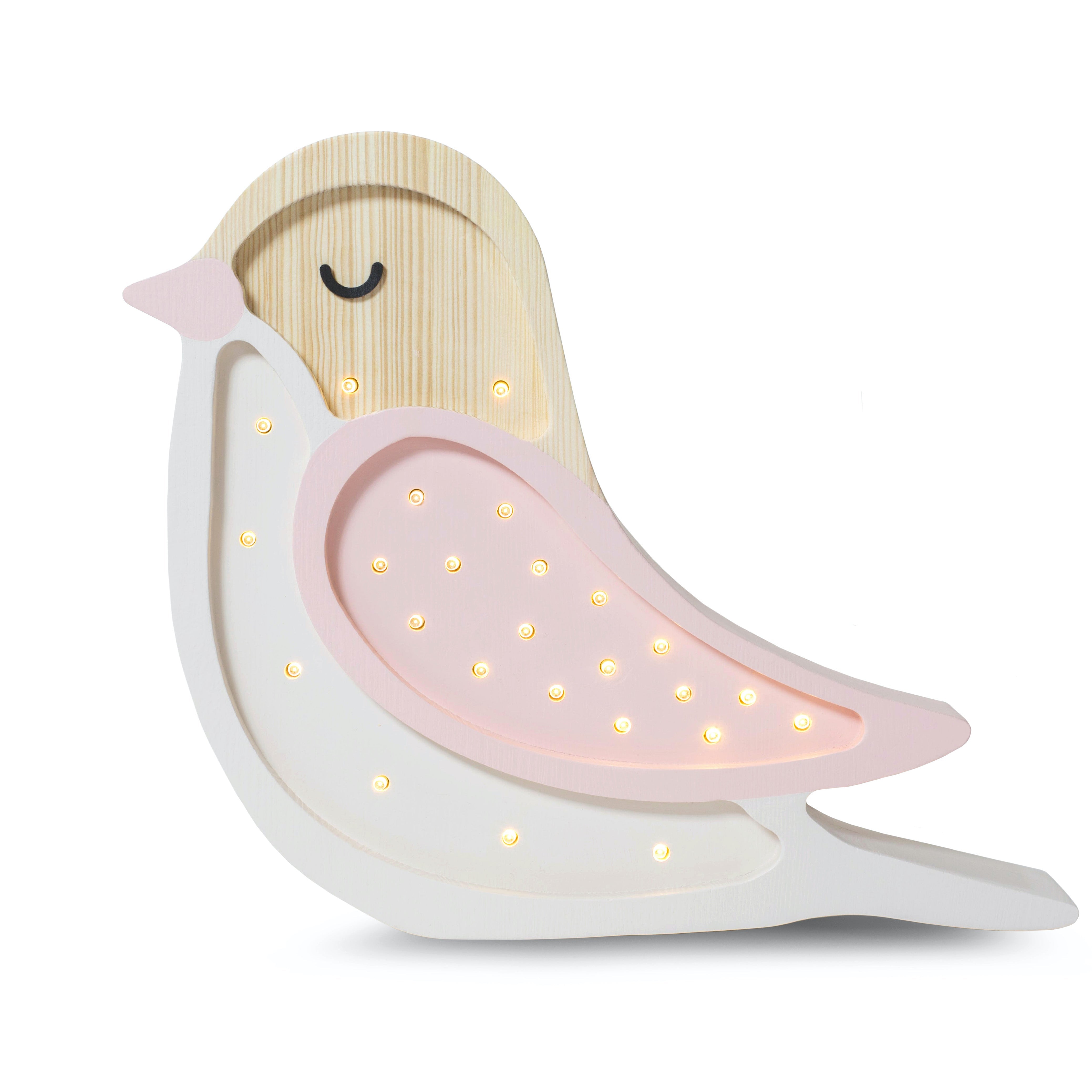 Little Lights Bird Lamp – Wooden Kids Lamp