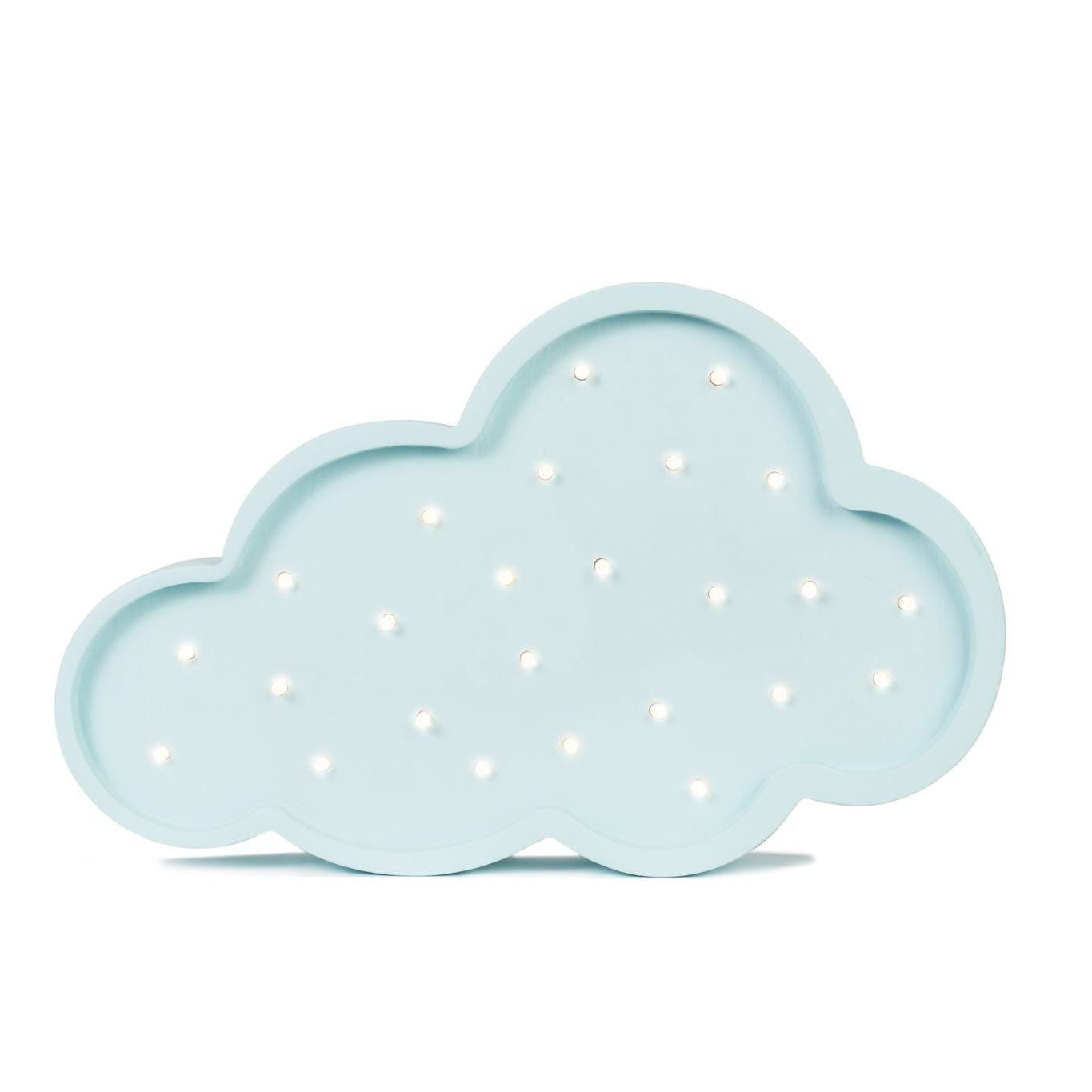 Little Lights Cloud Lamp Blue – Handmade Baby Night Light with Dimmer