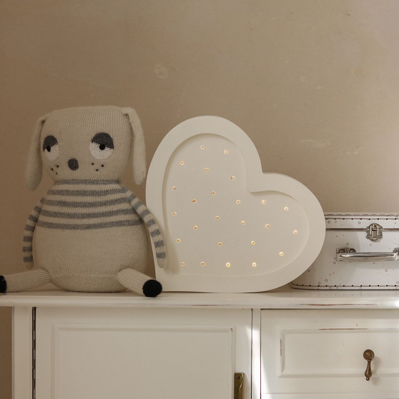 Little Lights Heart Lamp perfect for a baby shower gift