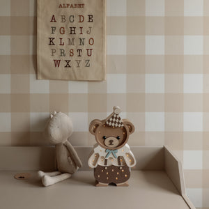 Theo the Bear Lamp – wooden kids lamp perfect for bedside, shelf or desk