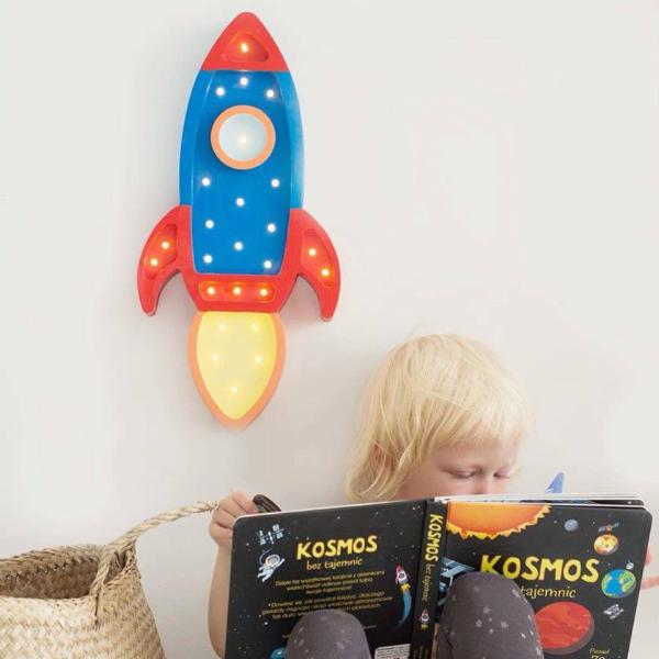 Little Lights Rocket Ship Lamp - Little Lights US