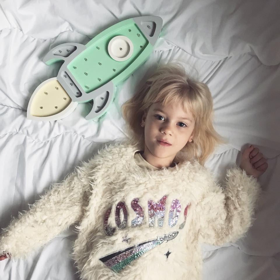 Little Lights Rocket Ship Lamp - Little Lights US