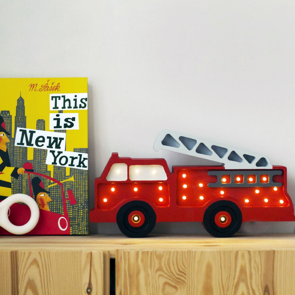 Little Lights Fire Truck Lamp – Little Lights US