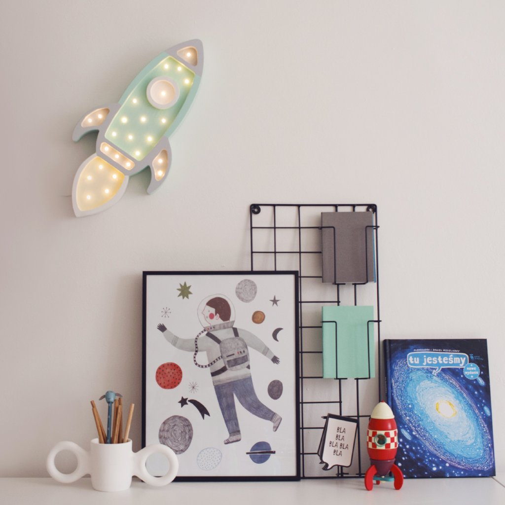 Little Lights Rocket Ship Lamp - Little Lights US
