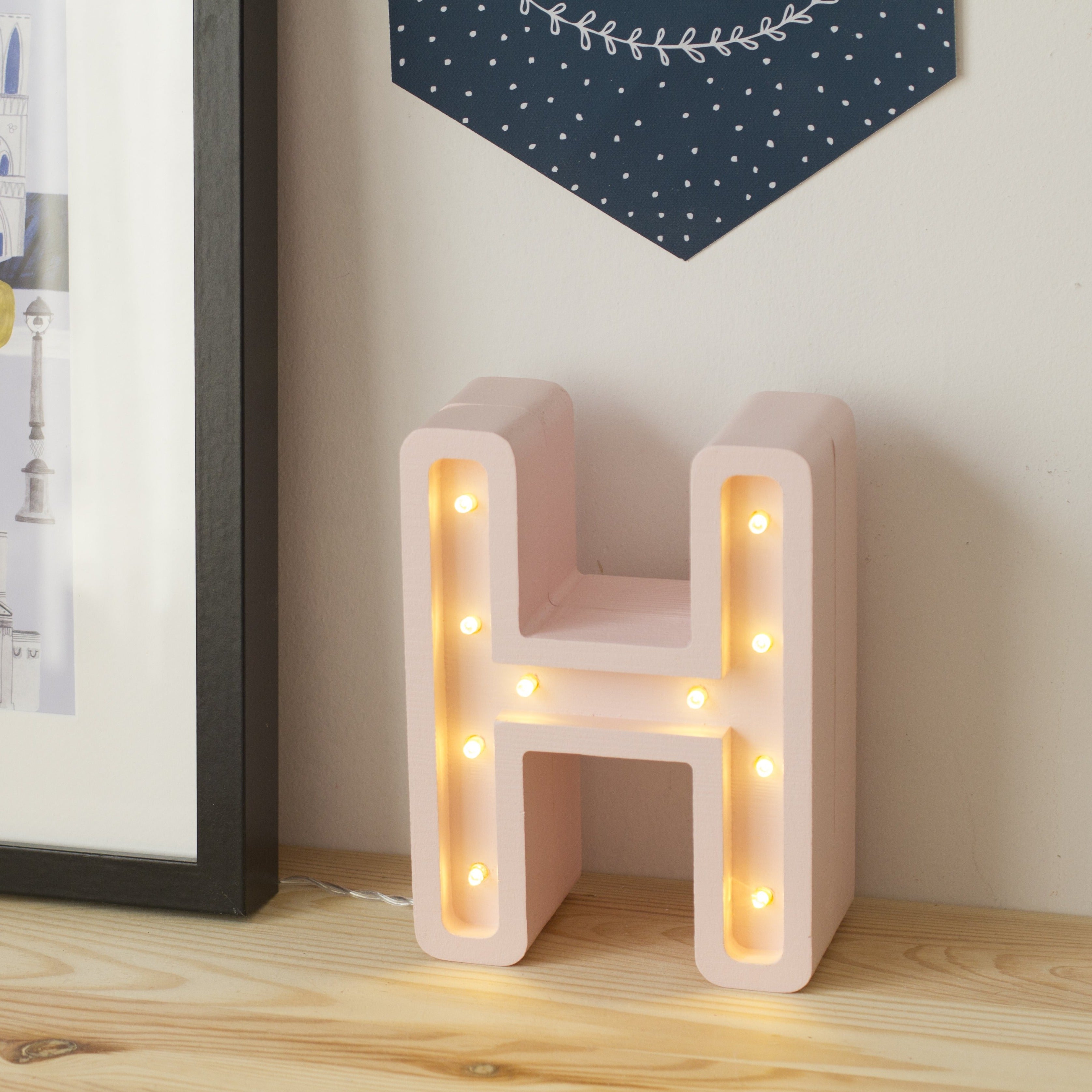 Little Lights Mini Letter Lamps A - Z