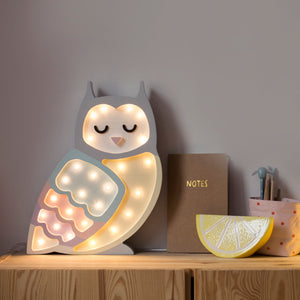 Little Lights Owl Lamp - Little Lights US