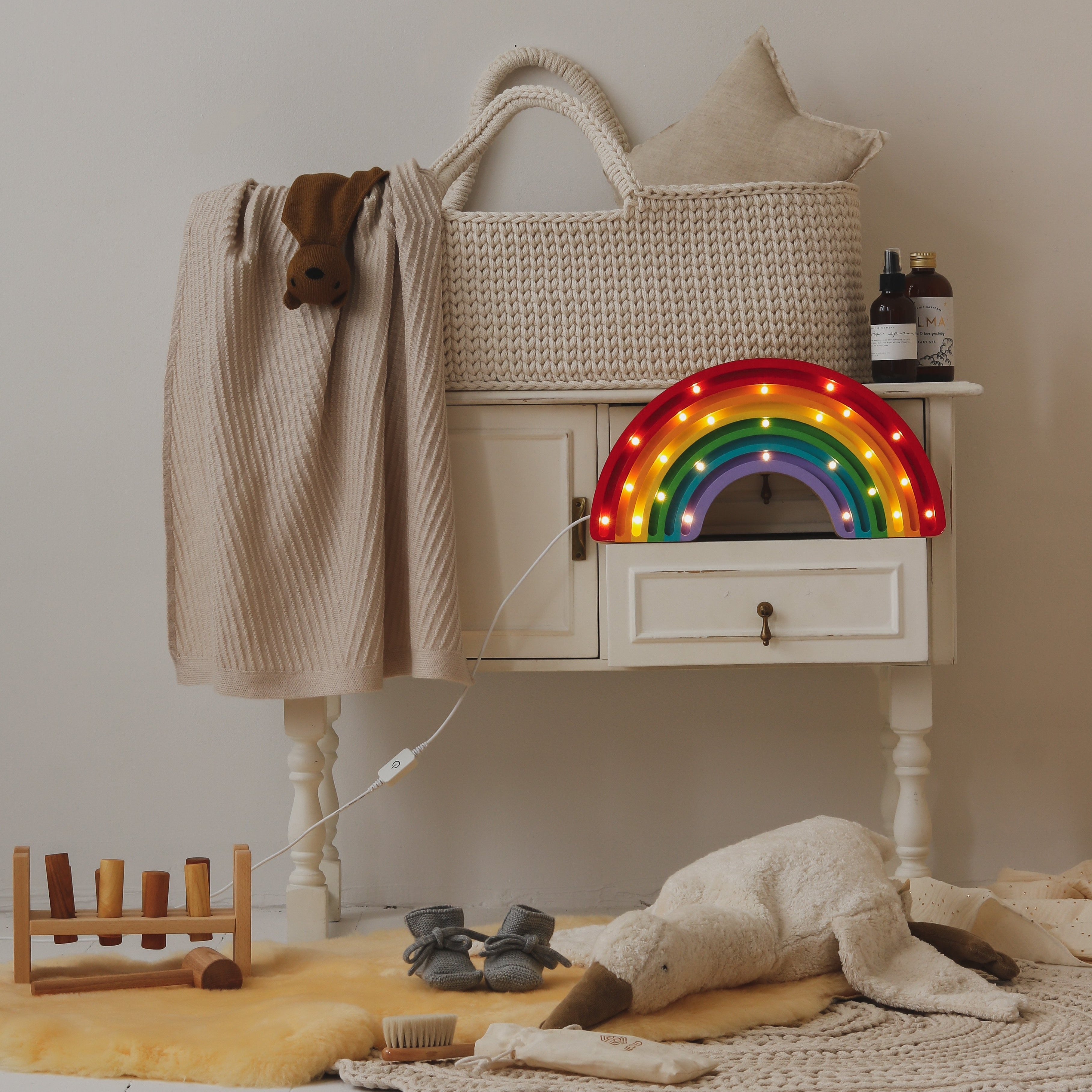 Classic Rainbow Lamp – stylish kids lamp with built-in dimmer