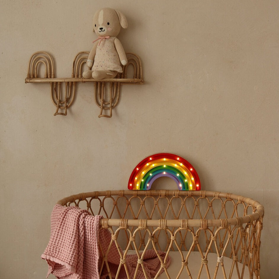 Rainbow Lamp with remote control – dimmable LED night light for kids