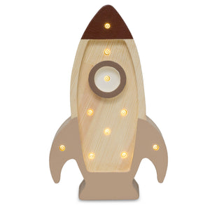 Little Lights Mini Rocket Ship Lamp